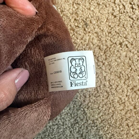 Fiesta Horse Pony Plush Stuffed Animal - Picture 5 of 6